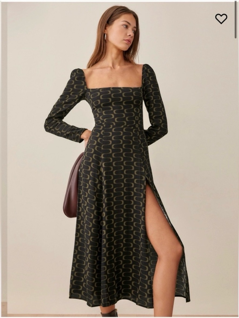 Reformation Sigmund Dress in Linguini Size 2